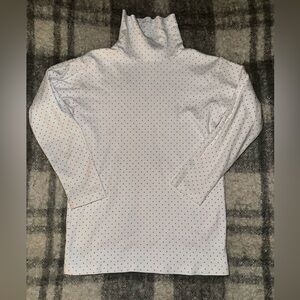 Tbbc girls red polka dot turtleneck